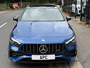 Used 2025 Mercedes A35h AMG Premium Plus Blue - Interior and Exterior details 9