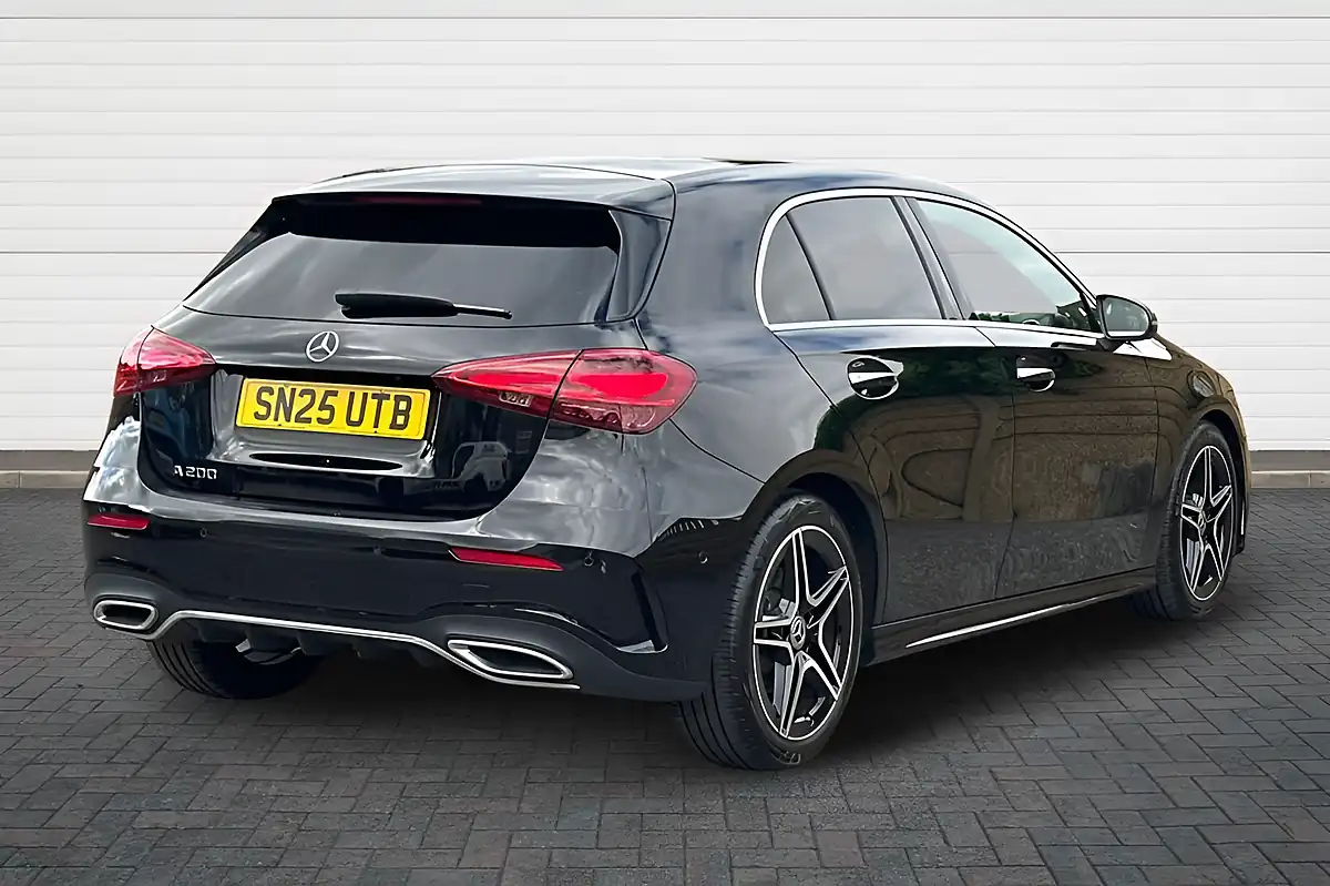 Used 2025 Mercedes-Benz a Class AMG Line Executive Black - Interior and Exterior details 3