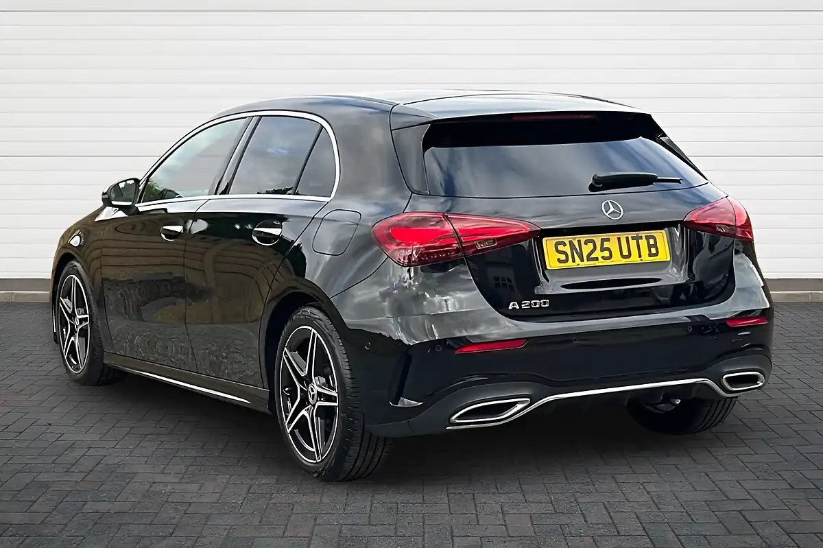 Used 2025 Mercedes-Benz a Class AMG Line Executive Black - Interior and Exterior details 5