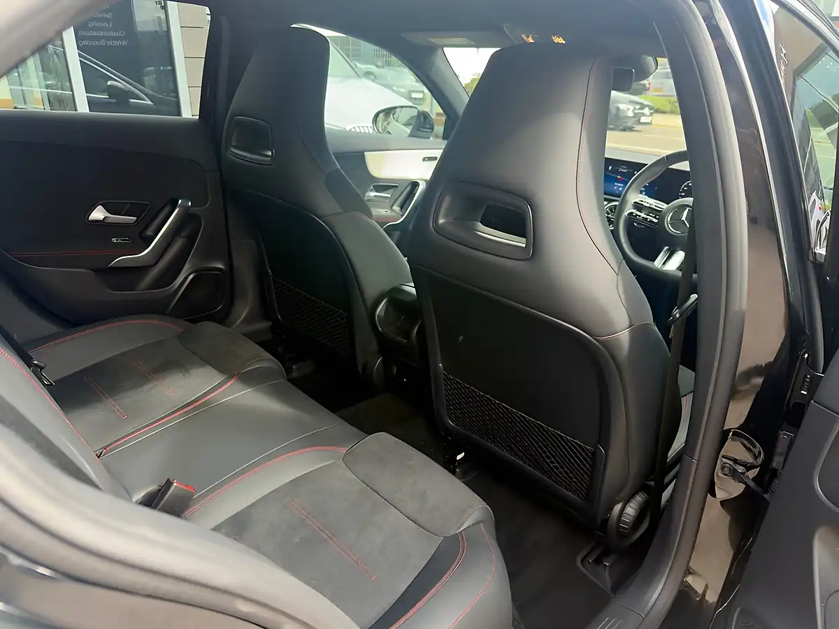 Used 2025 Mercedes-Benz a Class AMG Line (executive) Black - Interior and Exterior details 5