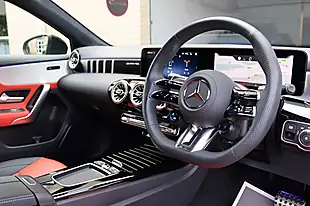 Used 2025 Mercedes-Benz a-Class AMG Touring Edition Mountain Grey - Interior and Exterior details 2