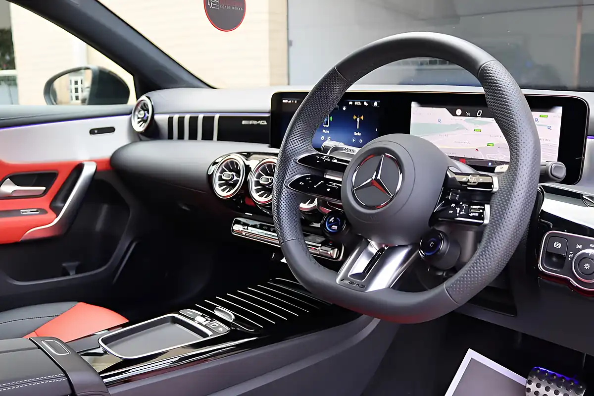 Used 2025 Mercedes-Benz a-Class AMG Touring Edition Mountain Grey - Interior and Exterior details 2