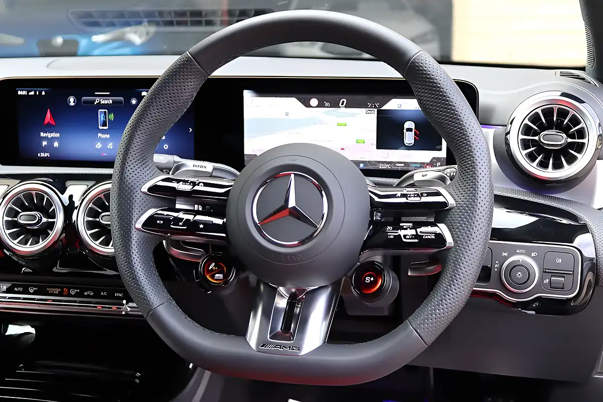 Used 2025 Mercedes-Benz a-Class AMG Touring Edition Mountain Grey - Interior and Exterior details 6