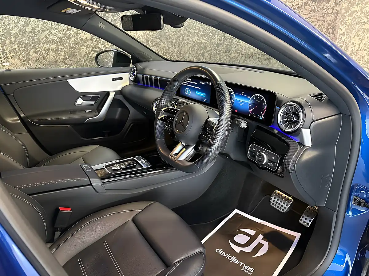 Used 2025 Mercedes-Benz a Class AMG Touring Edition Spectral Blue Metallic - Interior and Exterior details 11