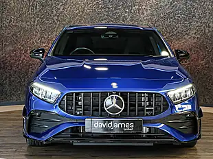 Used 2025 Mercedes-Benz a Class AMG Touring Edition Spectral Blue Metallic - Interior and Exterior details 2