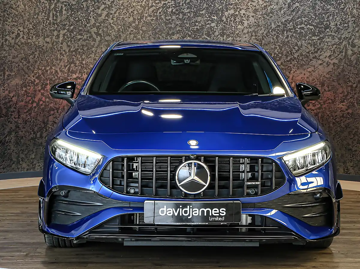 Used 2025 Mercedes-Benz a Class AMG Touring Edition Spectral Blue Metallic - Interior and Exterior details 2