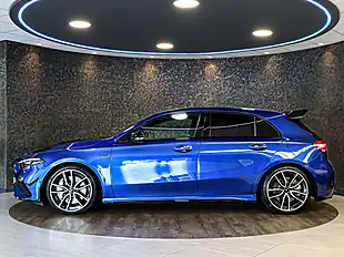 Used 2025 Mercedes-Benz a Class AMG Touring Edition Spectral Blue Metallic - Interior and Exterior details 4