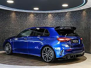 Used 2025 Mercedes-Benz a Class AMG Touring Edition Spectral Blue Metallic - Interior and Exterior details 5