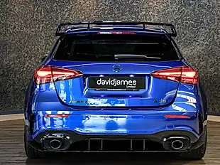 Used 2025 Mercedes-Benz a Class AMG Touring Edition Spectral Blue Metallic - Interior and Exterior details 6