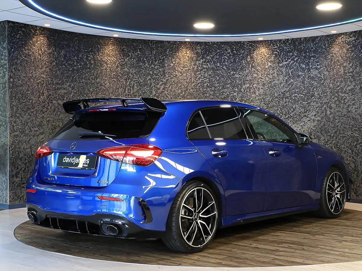 Used 2025 Mercedes-Benz a Class AMG Touring Edition Spectral Blue Metallic - Interior and Exterior details 7