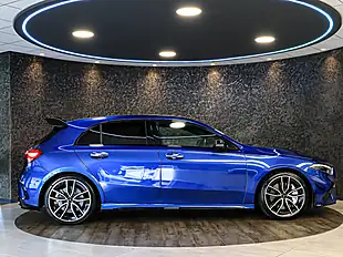 Used 2025 Mercedes-Benz a Class AMG Touring Edition Spectral Blue Metallic - Interior and Exterior details 8