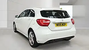 Used 2025 Mercedes-Benz a Class White - Interior and Exterior details 9