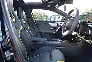Used 2025 Mercedes-Benz A45 AMG S Plus Black - Interior and Exterior details 12
