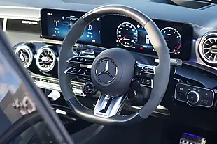 Used 2025 Mercedes-Benz A45 AMG S Plus Black - Interior and Exterior details 13