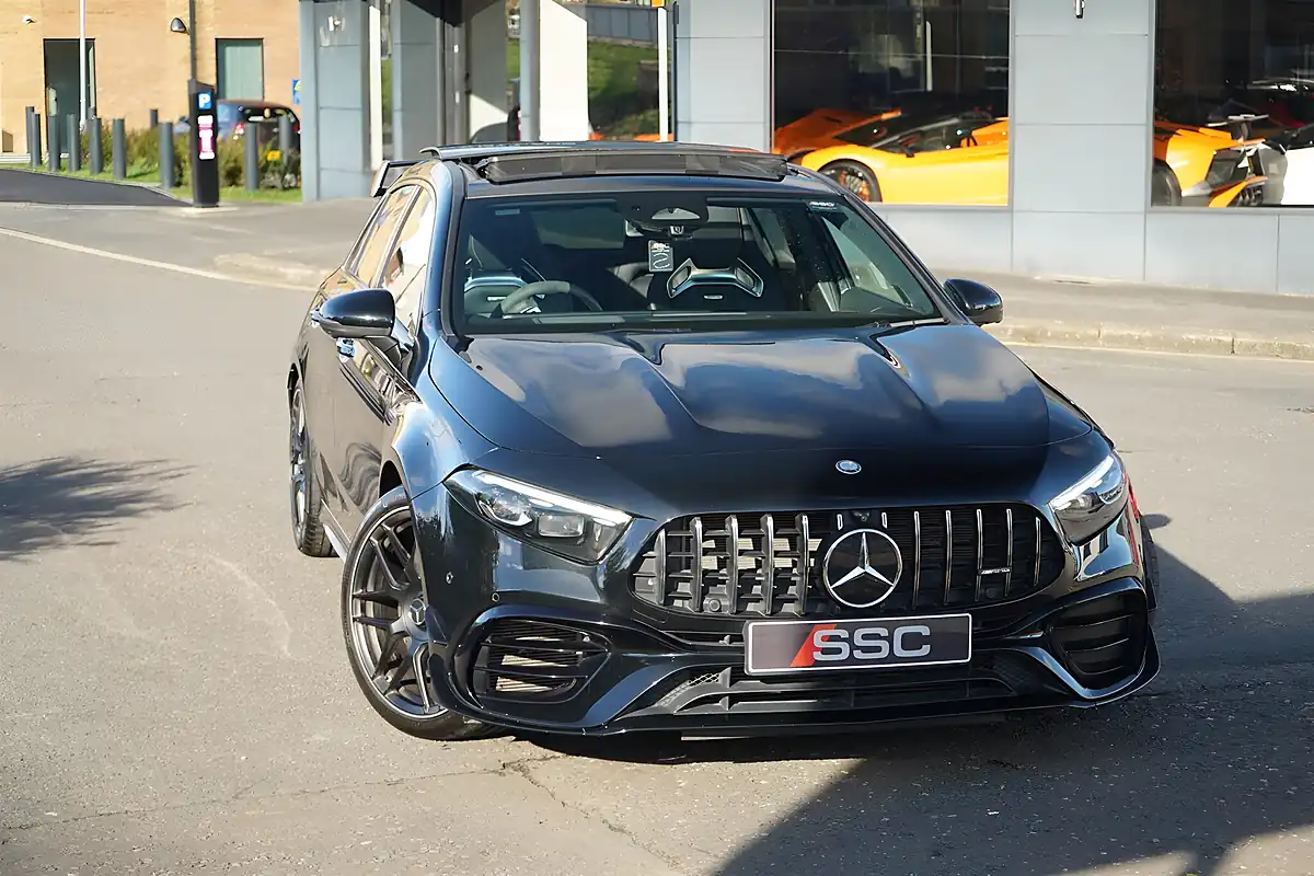 Used 2025 Mercedes-Benz A45 AMG S Plus Black - Interior and Exterior details 19