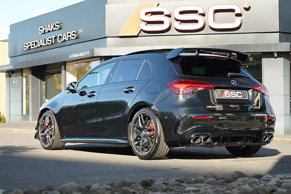 Used 2025 Mercedes-Benz A45 AMG S Plus Black - Interior and Exterior details 2