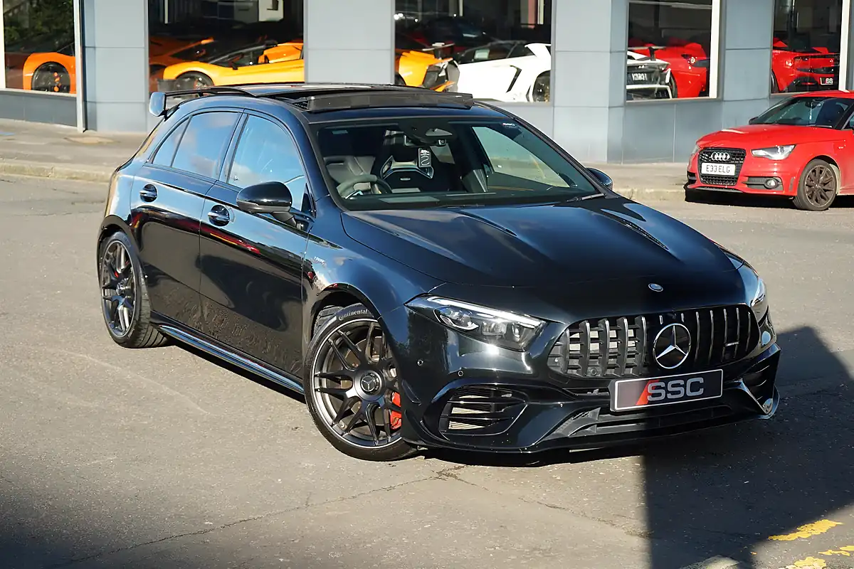 Used 2025 Mercedes-Benz A45 AMG S Plus Black - Interior and Exterior details 20