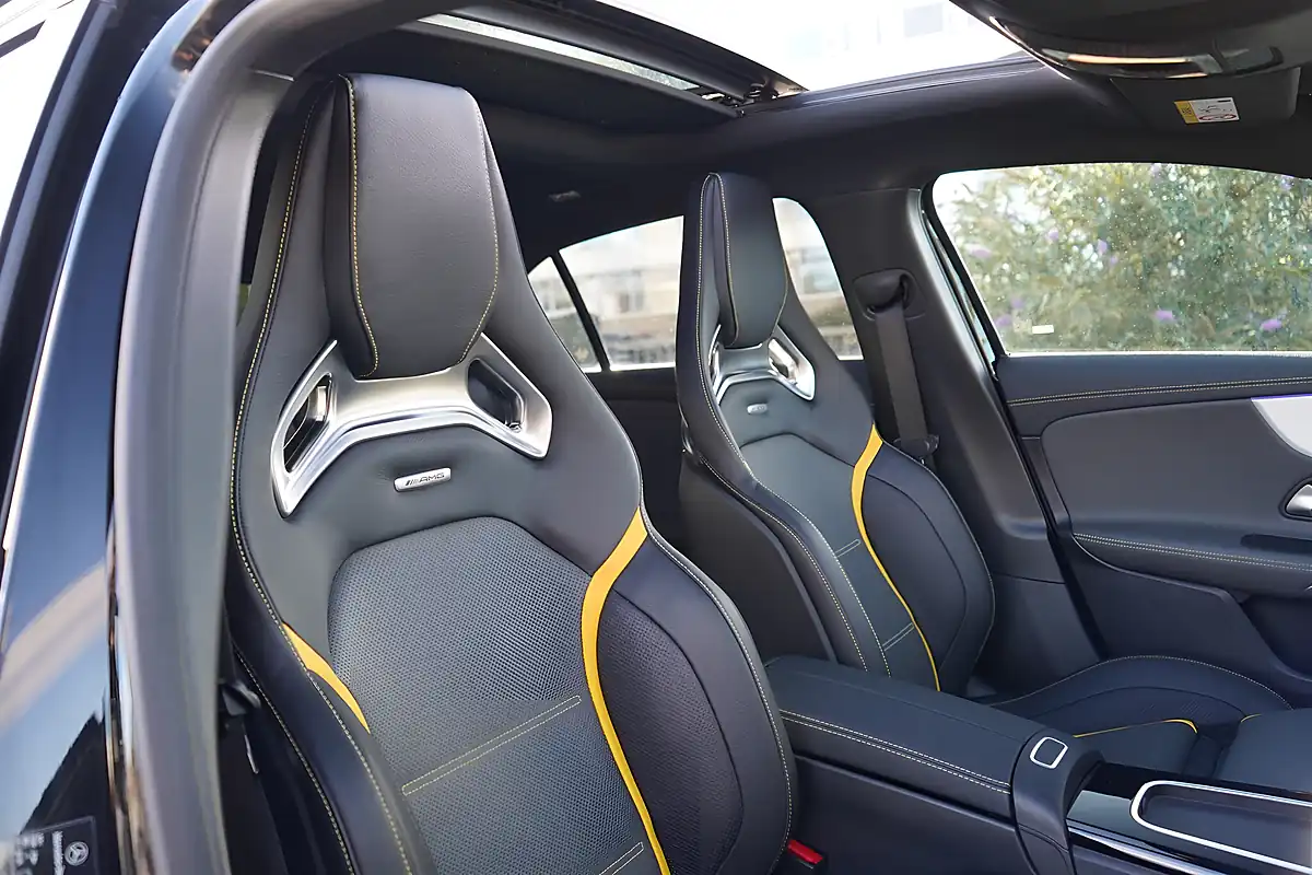 Used 2025 Mercedes-Benz A45 AMG S Plus Black - Interior and Exterior details 3