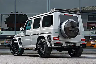 Used 2025 Mercedes-Benz AMG G 63 Masterpiece Manufaktur Edition Platin Magno - Interior and Exterior details 3