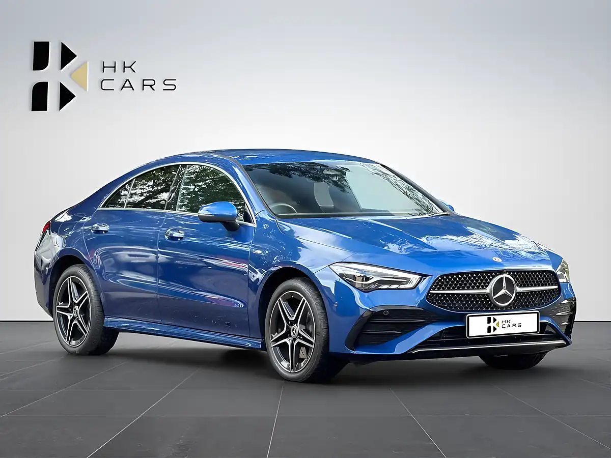 Used 2025 Mercedes-Benz Cla AMG Line (executive) Blue - Front View