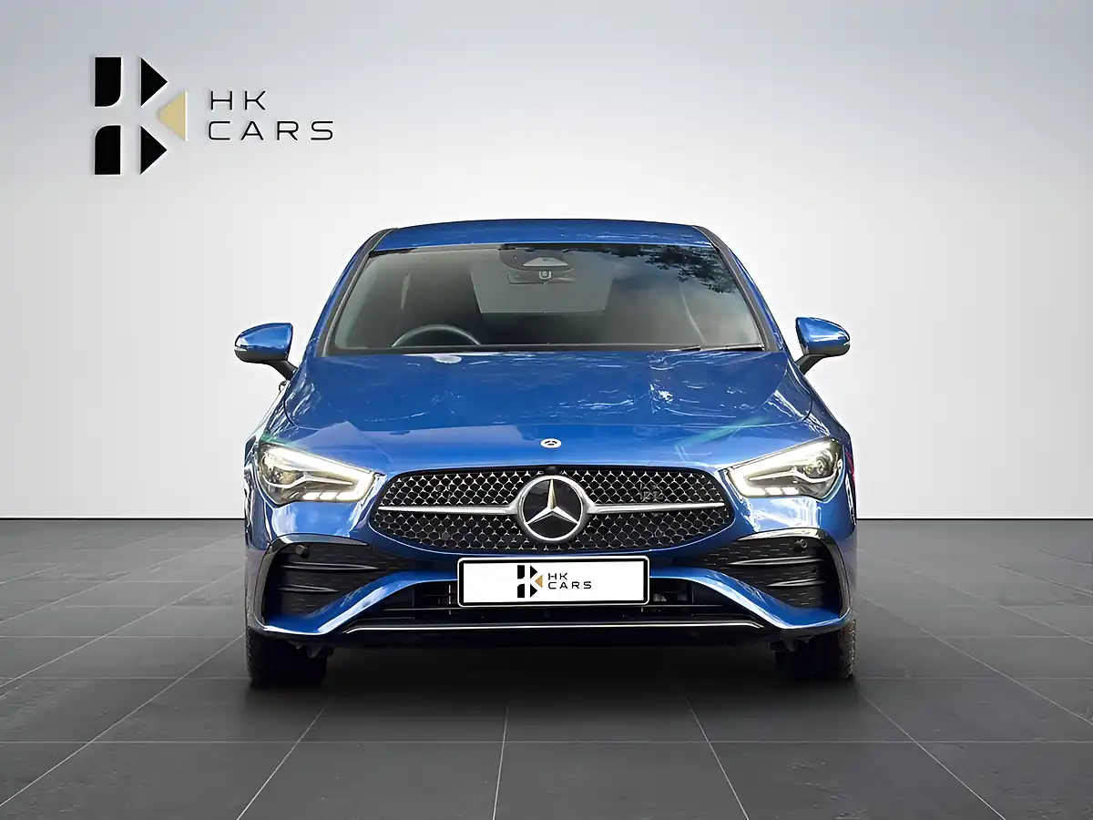 Used 2025 Mercedes-Benz Cla AMG Line (executive) Blue - Interior and Exterior details 2