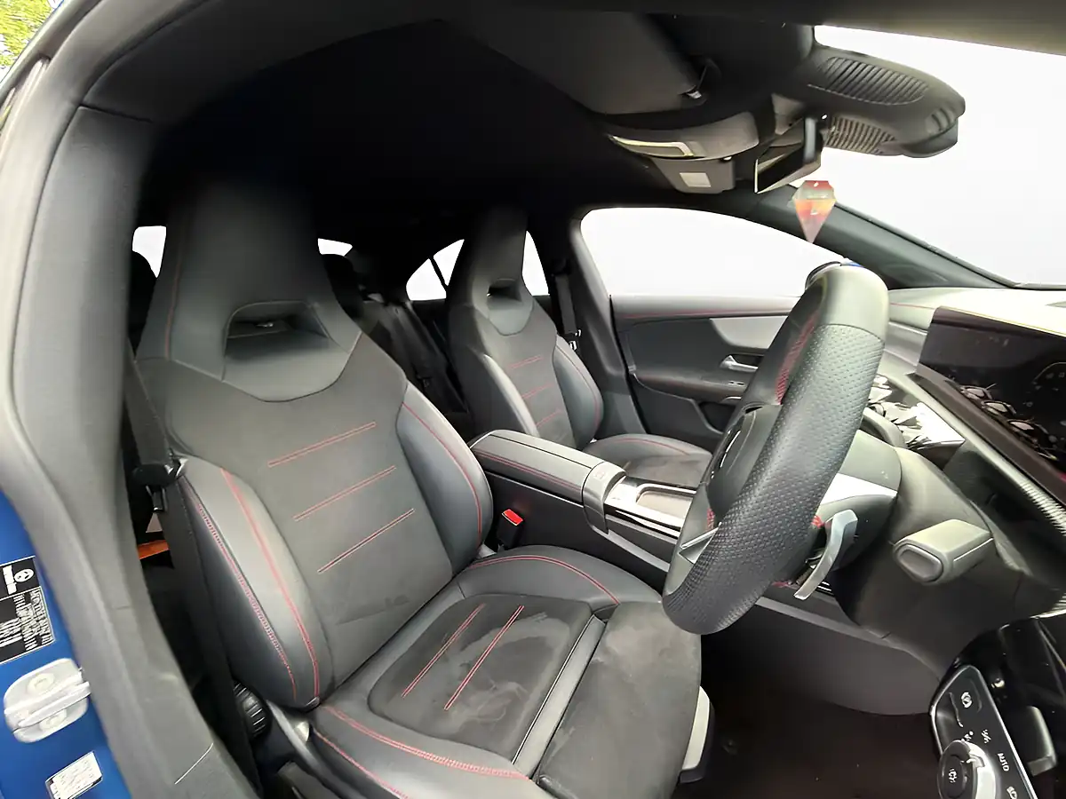 Used 2025 Mercedes-Benz Cla AMG Line (executive) Blue - Interior and Exterior details 20