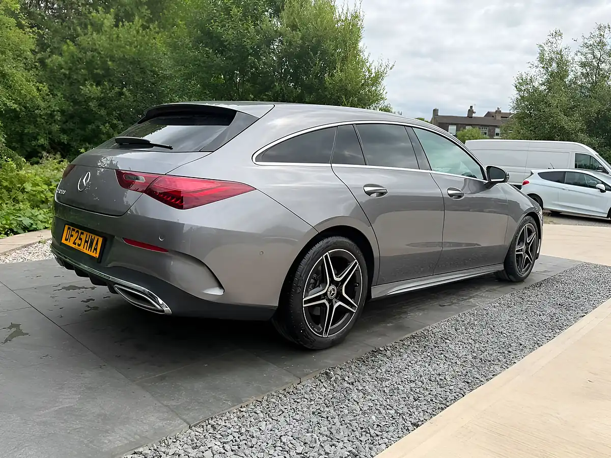 Used 2025 Mercedes-Benz Cla AMG Line (executive) Shooting Brake Grey - Interior and Exterior details 11