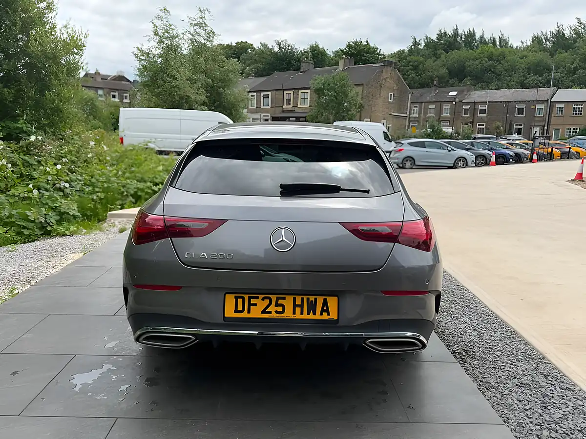 Used 2025 Mercedes-Benz Cla AMG Line (executive) Shooting Brake Grey - Interior and Exterior details 3