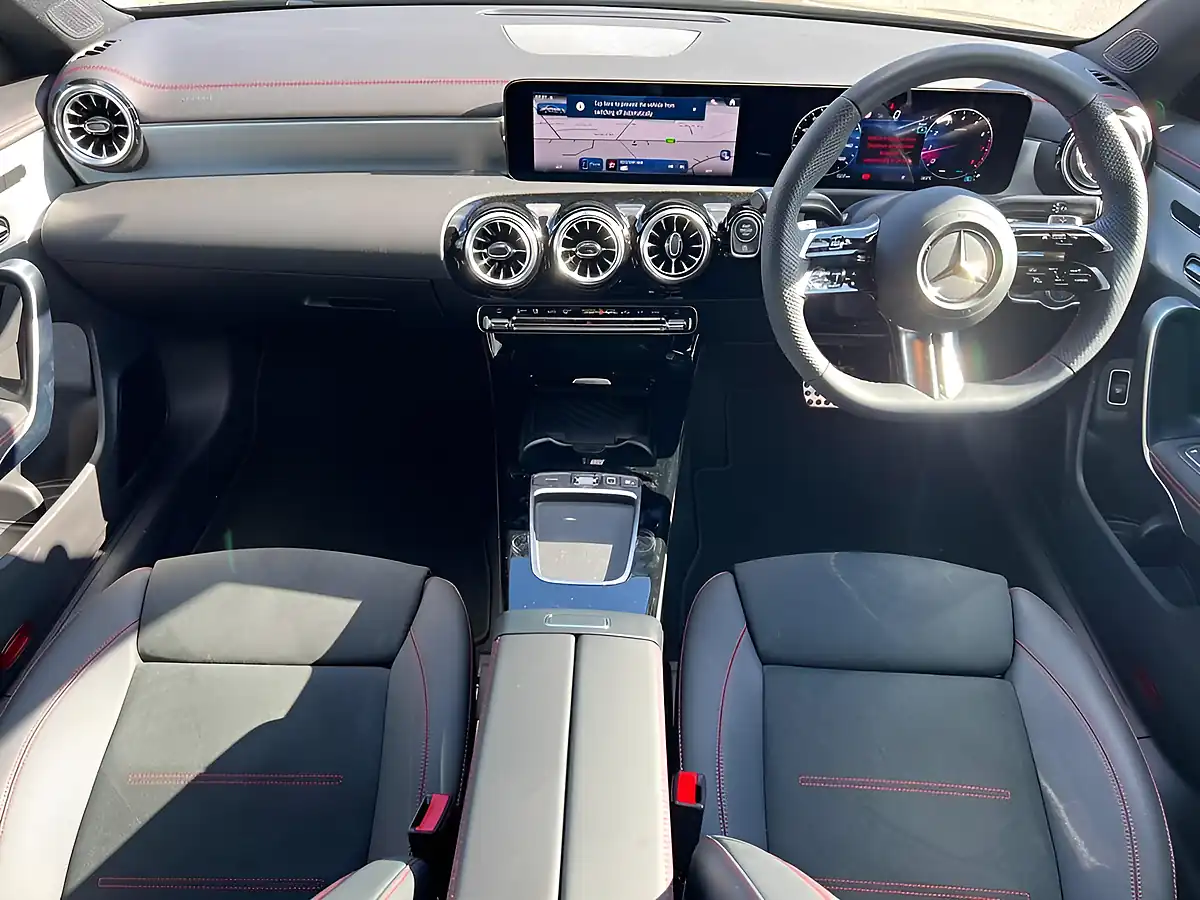 Used 2025 Mercedes-Benz Cla AMG Line (premium) Black - Interior and Exterior details 11