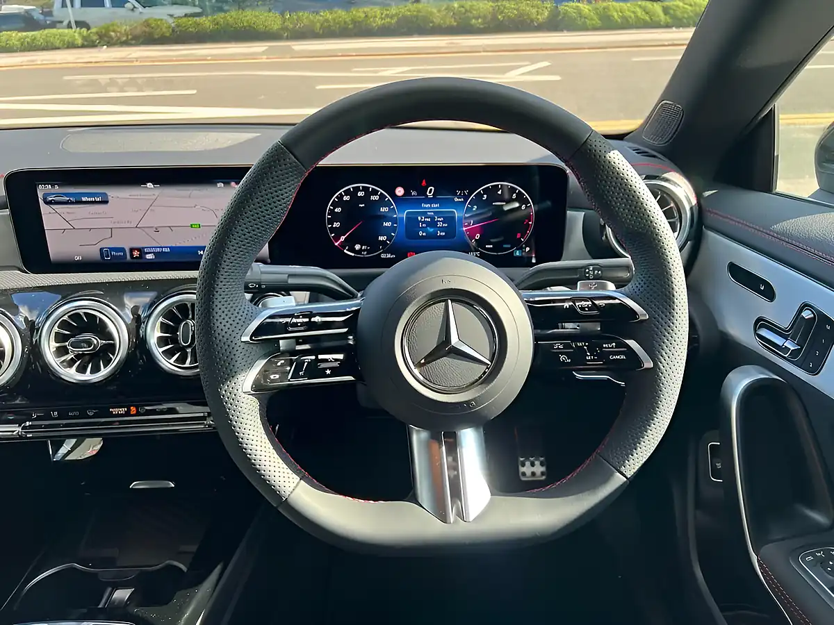 Used 2025 Mercedes-Benz Cla AMG Line (premium) Black - Interior and Exterior details 12