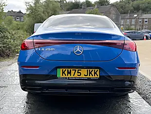 Used 2025 Mercedes-Benz Cla AMG Line (premium Edition) Blue - Interior and Exterior details 13