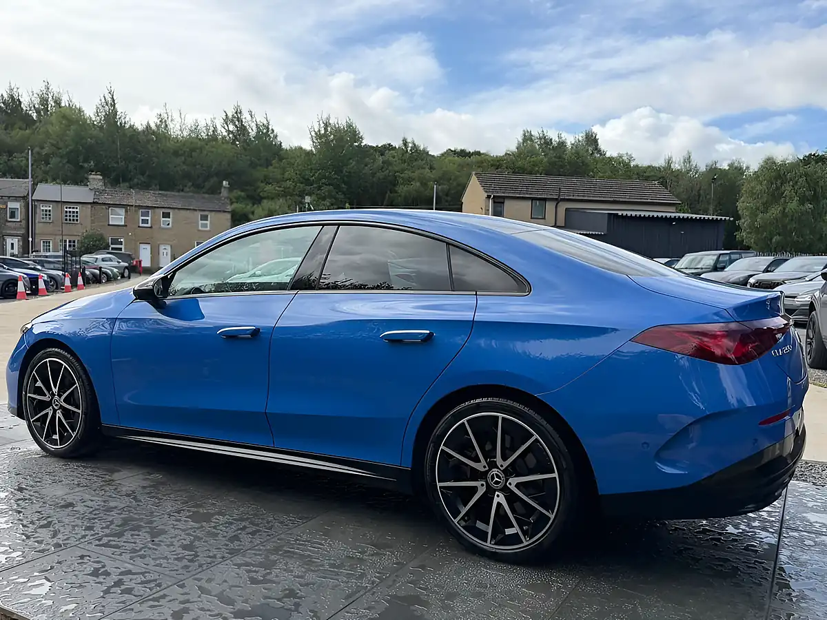 Used 2025 Mercedes-Benz Cla AMG Line (premium Edition) Blue - Interior and Exterior details 14