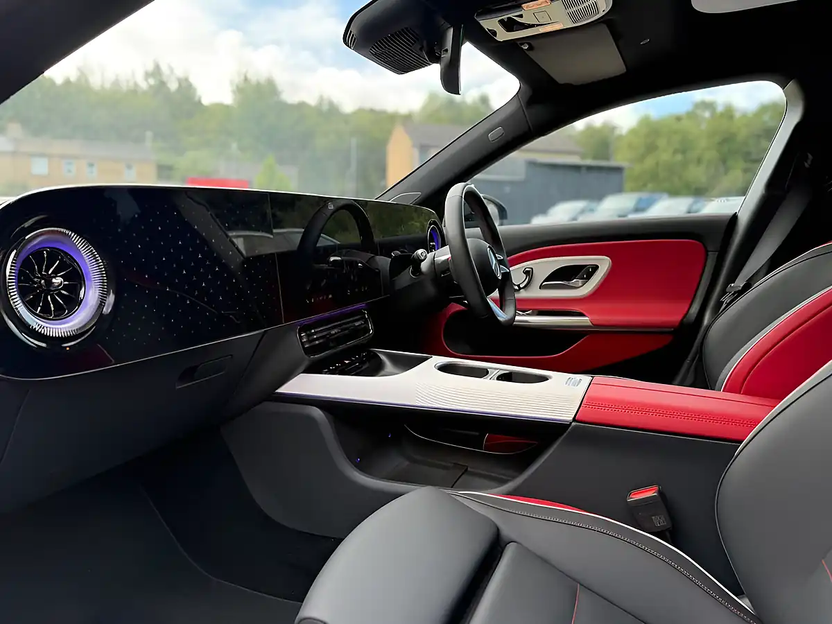 Used 2025 Mercedes-Benz Cla AMG Line (premium Edition) Blue - Interior and Exterior details 2
