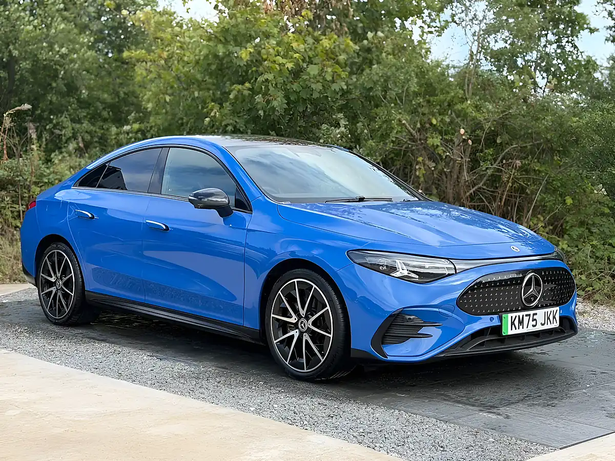 Used 2025 Mercedes-Benz Cla AMG Line (premium Edition) Blue - Interior and Exterior details 3