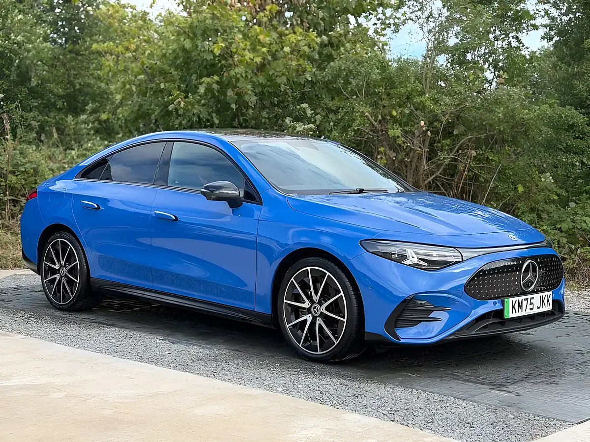 Used 2025 Mercedes-Benz Cla AMG Line (premium Edition) Blue - Interior and Exterior details 5