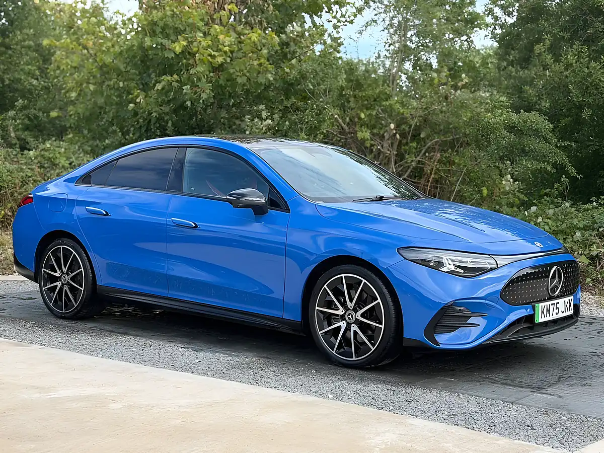 Used 2025 Mercedes-Benz Cla AMG Line (premium Edition) Blue - Interior and Exterior details 6