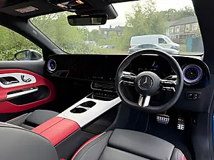 Used 2025 Mercedes-Benz Cla AMG Line (premium Edition) Blue - Interior and Exterior details 9