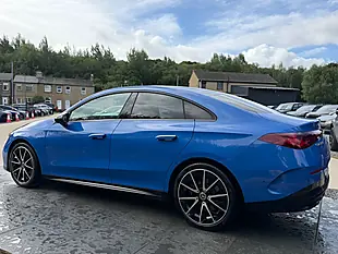 Used 2025 Mercedes-Benz Cla AMG Line (premium Edition) Blue - Interior and Exterior details 10