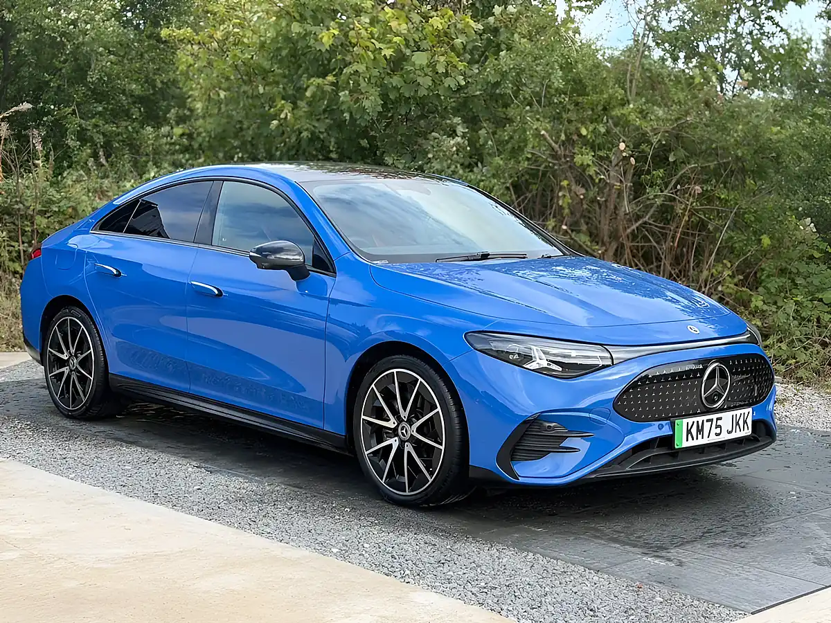 Used 2025 Mercedes-Benz Cla AMG Line (premium Edition) Blue - Interior and Exterior details 13