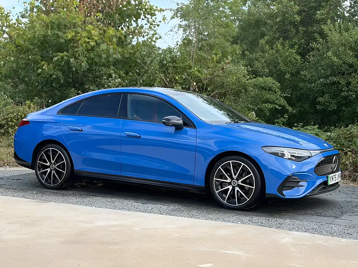 Used 2025 Mercedes-Benz Cla AMG Line (premium Edition) Blue - Interior and Exterior details 15