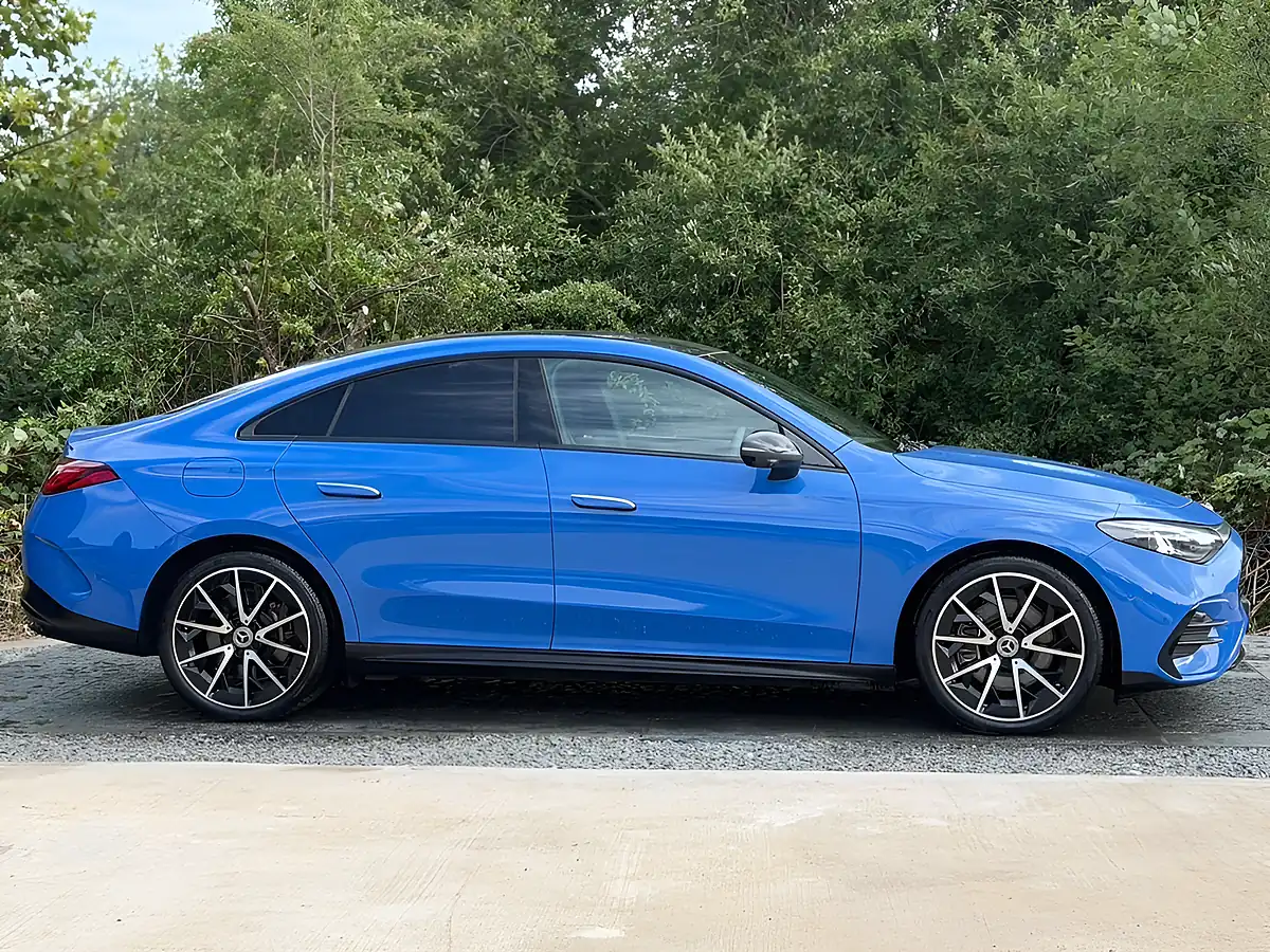 Used 2025 Mercedes-Benz Cla AMG Line (premium Edition) Blue - Interior and Exterior details 2