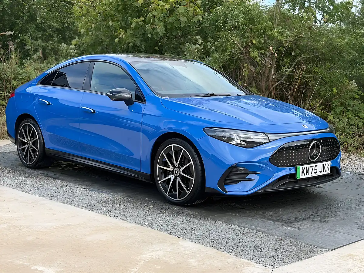 Used 2025 Mercedes-Benz Cla AMG Line (premium Edition) Blue - Interior and Exterior details 4
