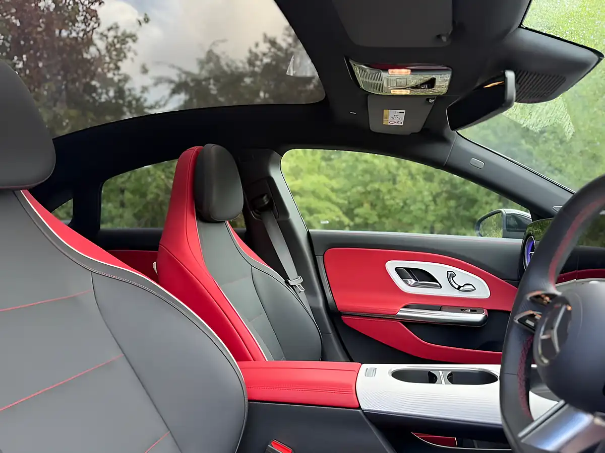Used 2025 Mercedes-Benz Cla AMG Line (premium Edition) Blue - Interior and Exterior details 5