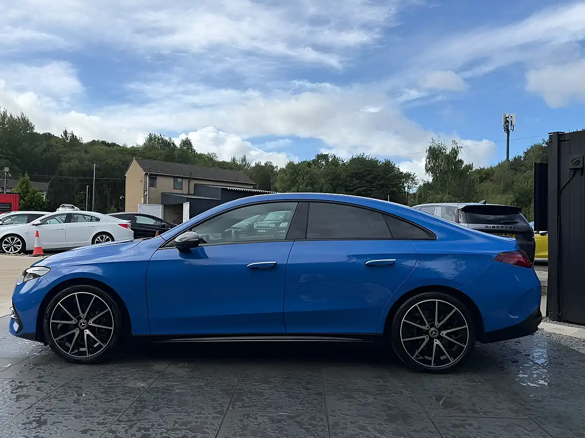 Used 2025 Mercedes-Benz Cla AMG Line (premium Edition) Blue - Interior and Exterior details 8