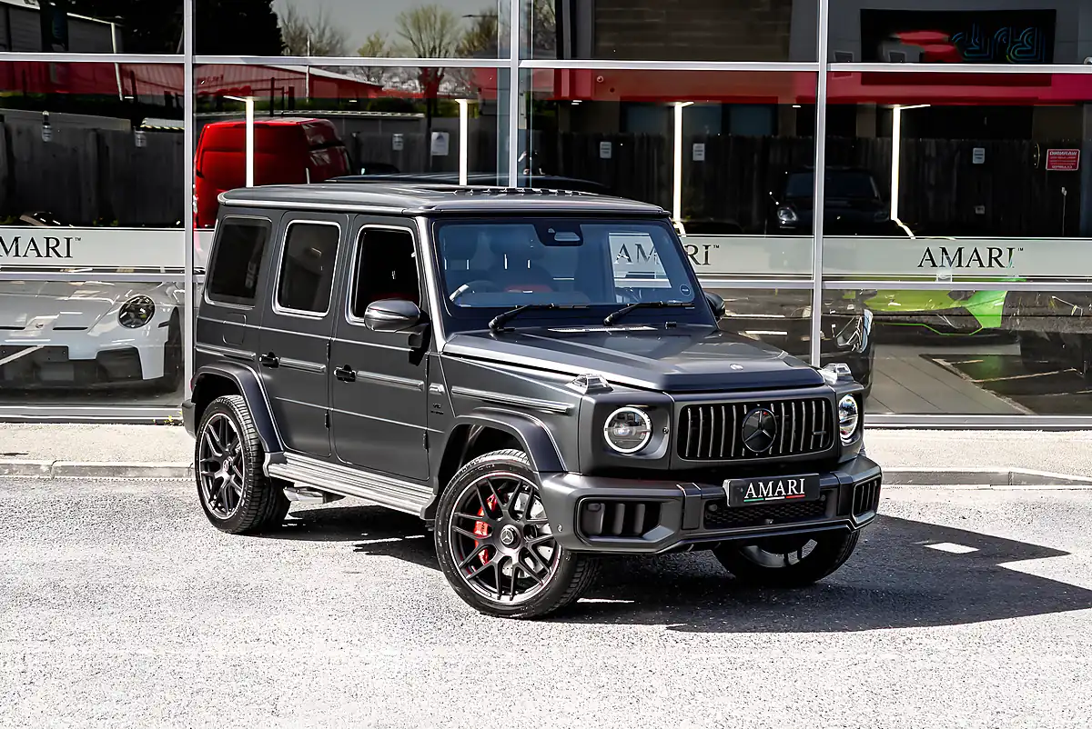 Used 2025 Mercedes-Benz G63 Magno Manufaktur Night Black Magno - Front View
