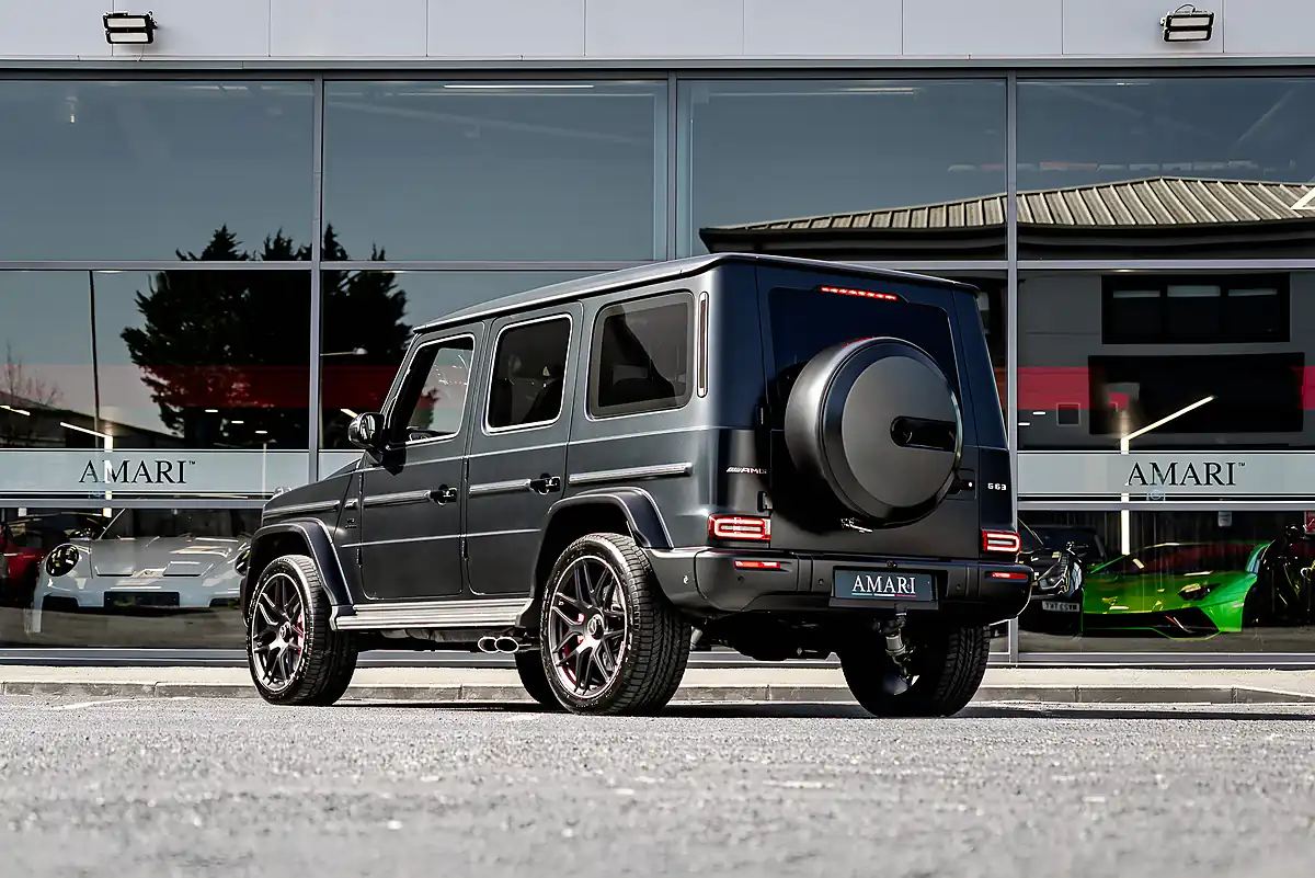 Used 2025 Mercedes-Benz G63 Magno Manufaktur Night Black Magno - Interior and Exterior details 11