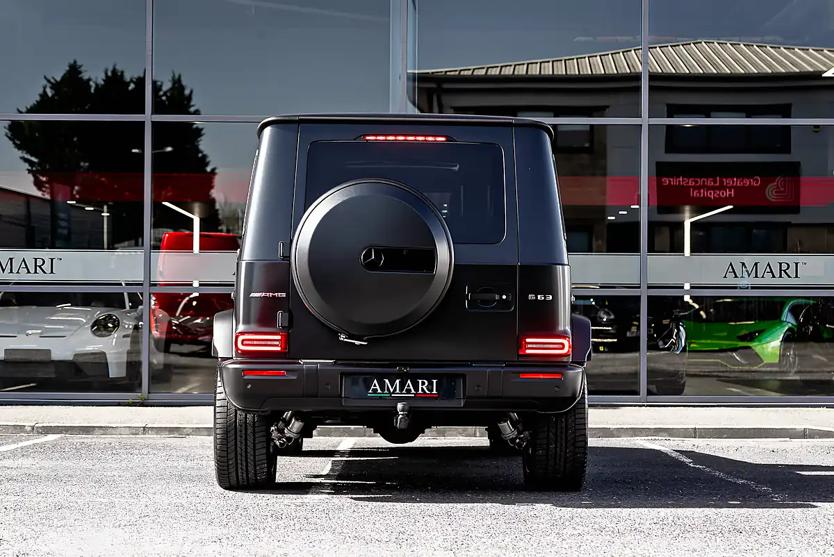 Used 2025 Mercedes-Benz G63 Magno Manufaktur Night Black Magno - Interior and Exterior details 4
