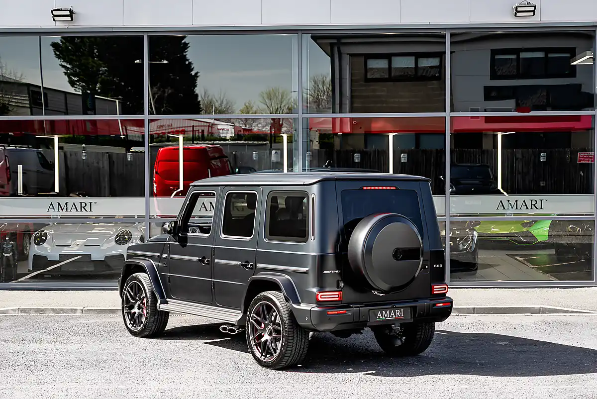 Used 2025 Mercedes-Benz G63 Magno Manufaktur Night Black Magno - Interior and Exterior details 5