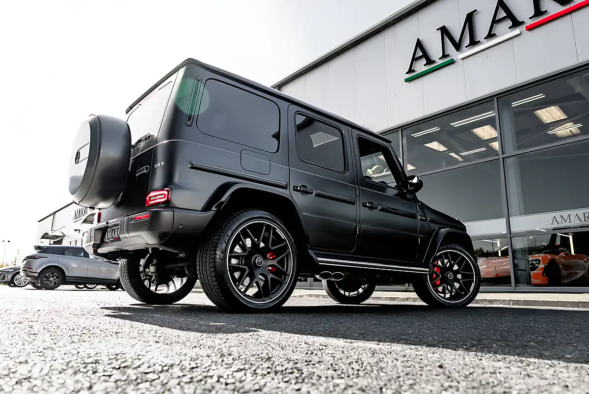 Used 2025 Mercedes-Benz G63 Magno Manufaktur Night Black Magno - Interior and Exterior details 7
