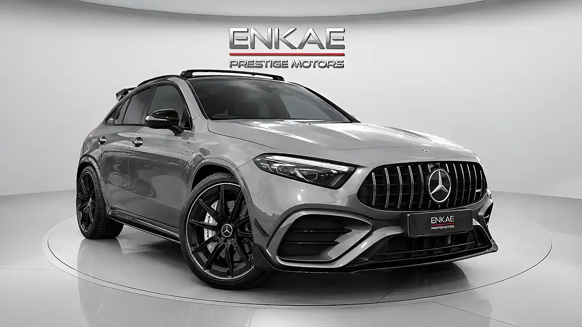 Used 2025 Mercedes-Benz Gla AMG Premium Plus Mountain Grey Metallic - Front View